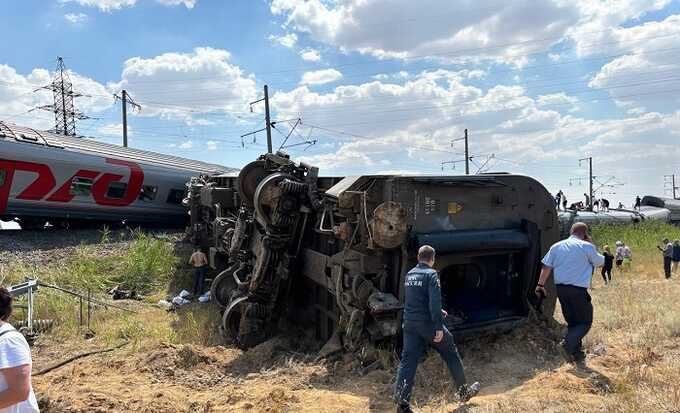 По факту аварии на железной дороге в Волгоградской области возбуждено уголовное дело